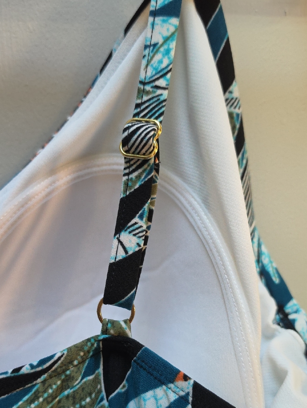 Tiered Ruffle Tankini Top - Picture 3 of 3